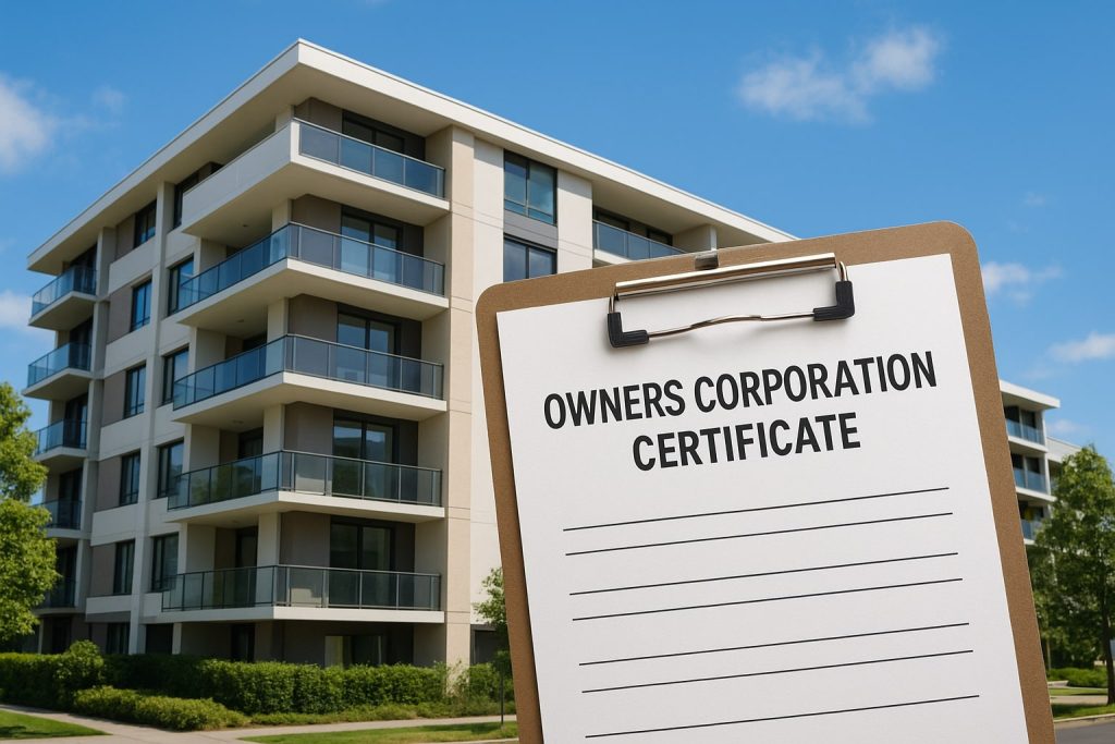 Everything You Need To Know About The Owners Corporation Certificate